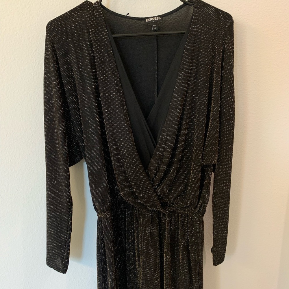 EXPRESS | NYE Long Sleeve Romper